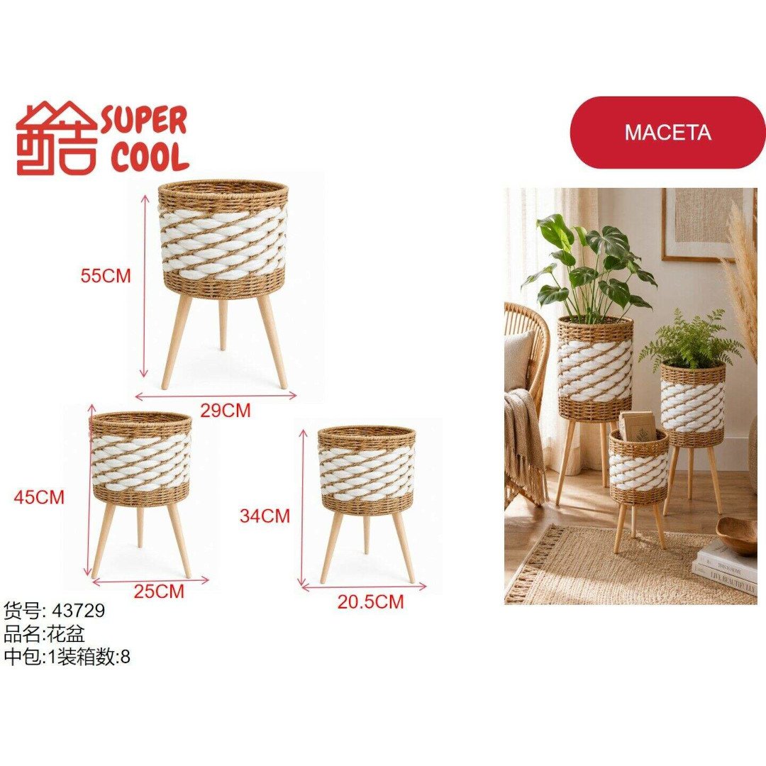 Set 3 maceteros