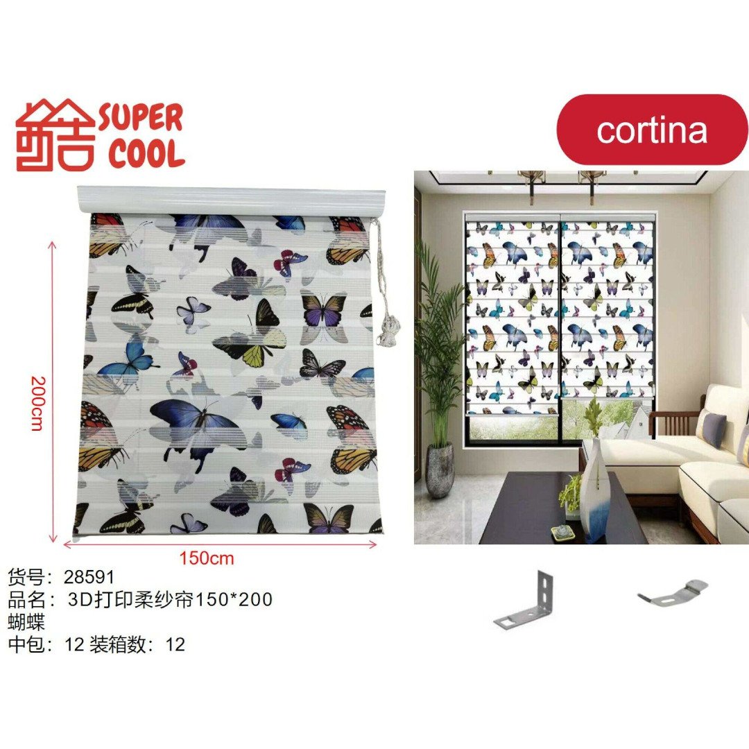 Cortina roller - 150 X 200 CM
