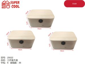 Caja de madera