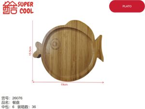 Plato madera