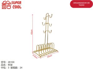 Organizador de tazas