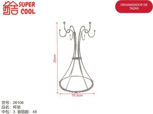 Organizador de tazas