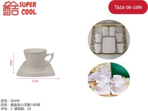 Set tazas y platos