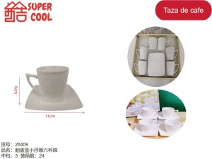 Set tazas y platos