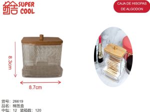 Caja para hisopos