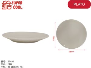 Plato ceramica