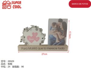 Porta retrato madera