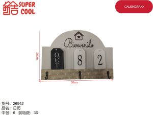 Porta llaves con calendario