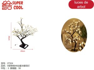 Arbol con luces