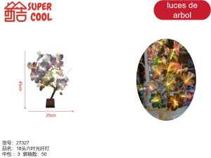 Arbol con luces
