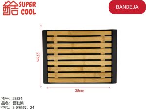 Bandeja para cortar pan