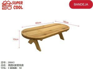 Bandeja bambu