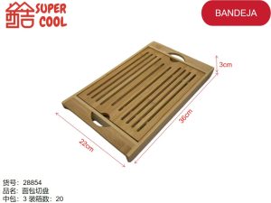 Bandeja para cortar pan