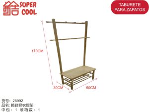 Zapatero con colgador