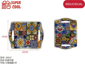 Posavasos de ceramica base de corcho