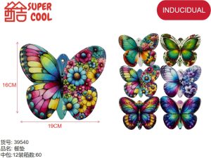 Posavasos de ceramica base de corcho