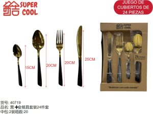 Juego De Cubiertos De 24 Piezas