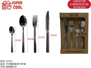 Juego De Cubiertos De 16 Piezas