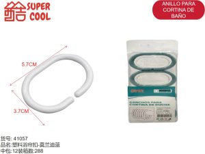Aro para cortina de baño