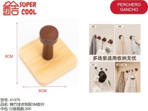 Gancho perchero adhesivo