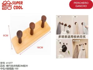 Gancho perchero adhesivo