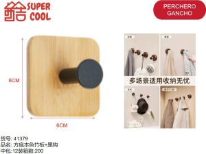 Gancho perchero adhesivo