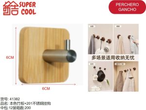 Gancho perchero adhesivo