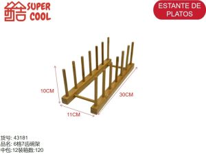 Estante para platos